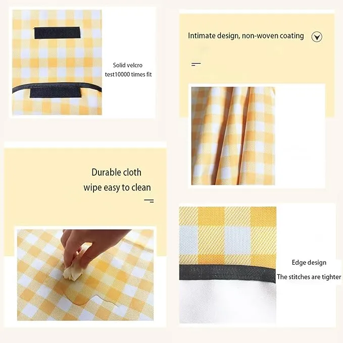 1 Foldable Picnic Blanket Large Size 80 ""x 80"" Family Outdoor Camping Dinner for 8 People can sit 40 ""x 60"" Couples Exclusive mat, (40""×60 ""), Yellow