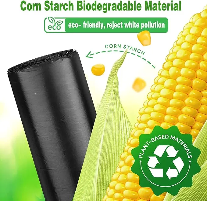 108 Portable Toilet Bags, 8 Gallon Biodegradable Camping Toilet Bags for Portable Potty, Thickened Compostable Toilet Waste Bags for 5 Gallon Bucket Trash Can Bin Liner RV Toilet Camping Car Outdoor