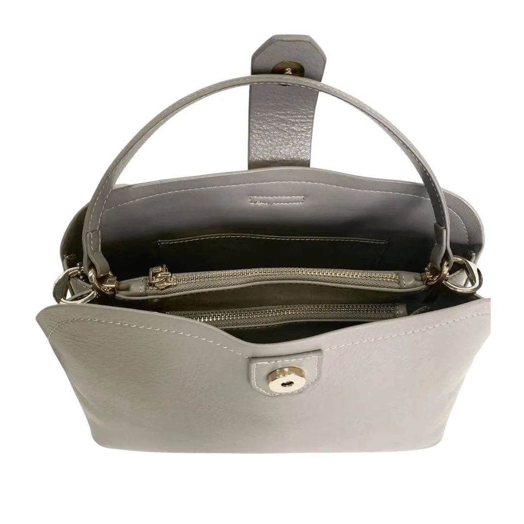 Amy Handbag with Crossbody Shoulder strap Genuine Leather