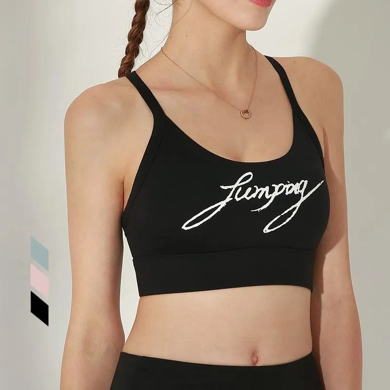Anti-sagging Yoga Vest Style Bra