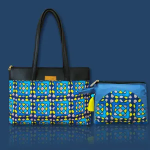 Aqua Kollam Tote/Pouch Combo