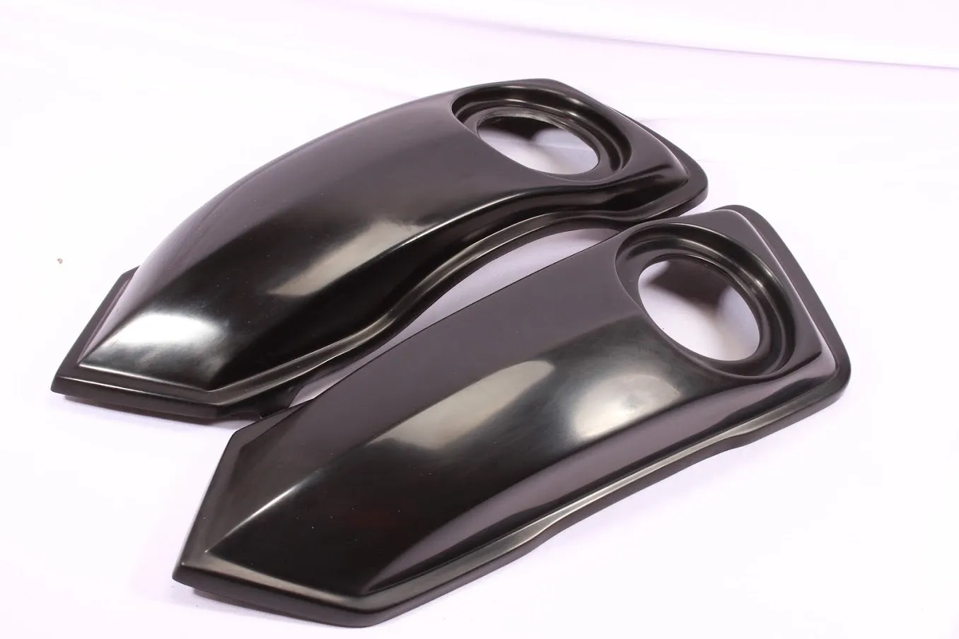 BAGGER SADDLEBAGS 6.5" SPEAKERS Lid Touring HARLEY ROAD KING SOFTAIL SLIM 97-13