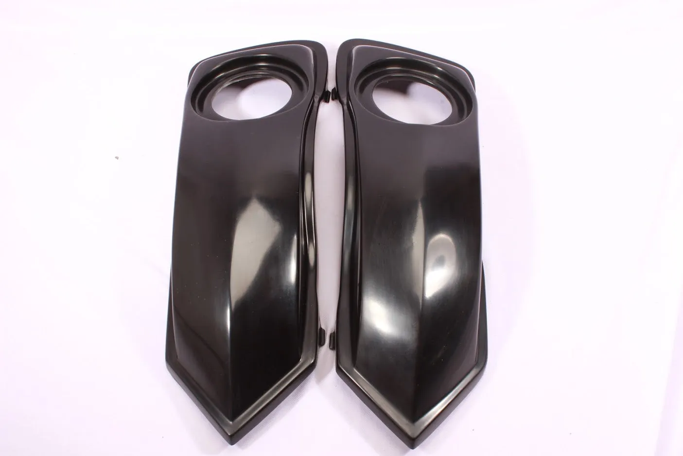BAGGER SADDLEBAGS 6.5" SPEAKERS Lid Touring HARLEY ROAD KING SOFTAIL SLIM 97-13