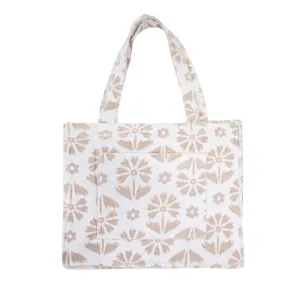 Bambury | Beach Bag - Flora Pebble