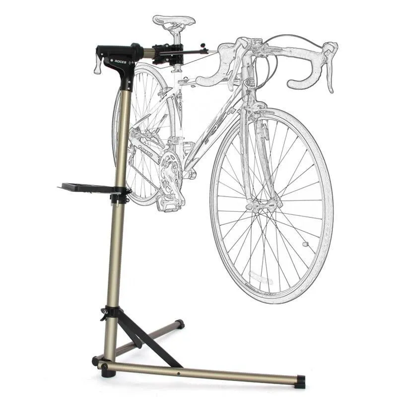 Bike Work Stand Professional Bicycle Repair Tools Holder Storage
