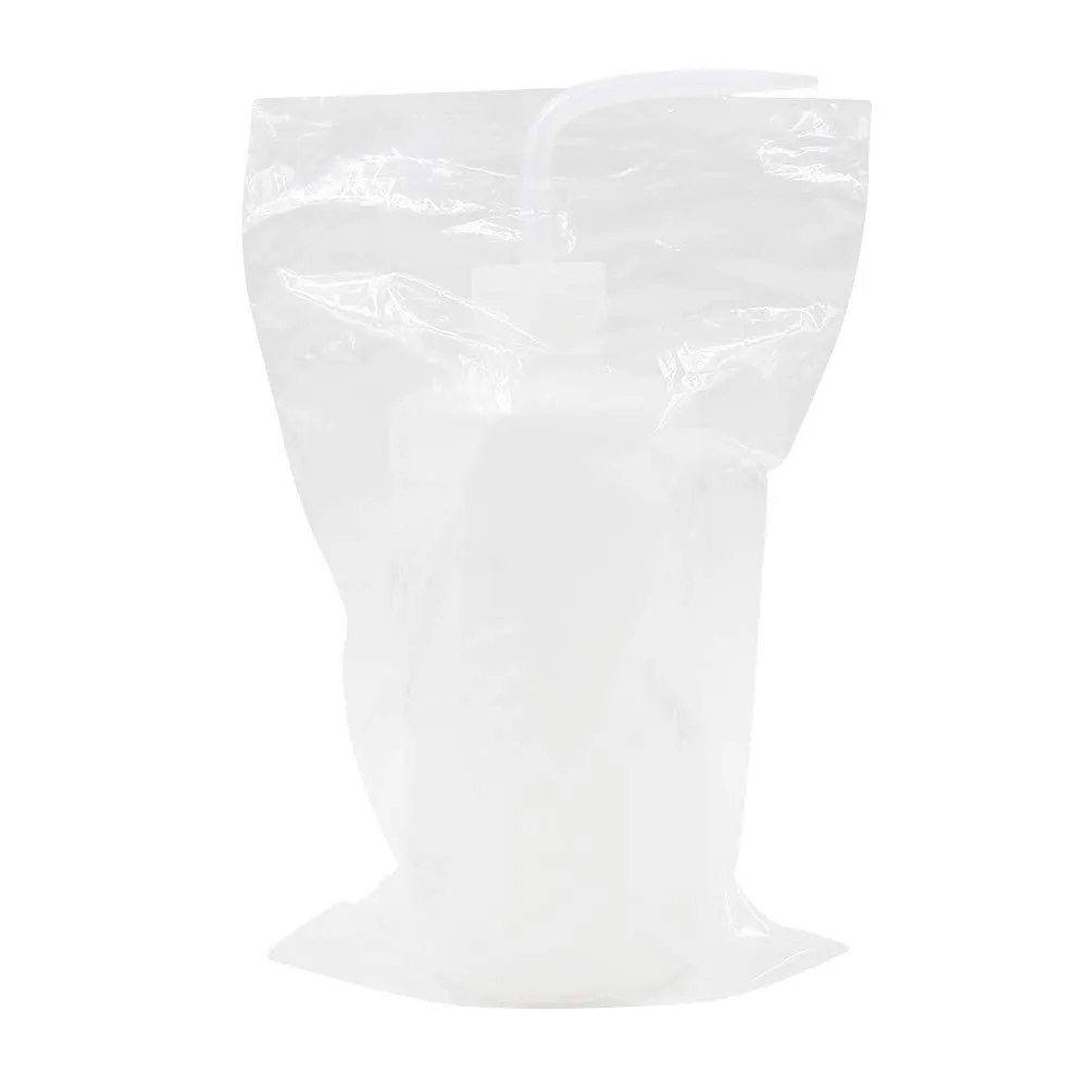 BISIBITA2 Tattoo Wash Bottle Bags Disposable Squeeze Bottle Cover Sleeves Tattoo Bottle Bags 250pcs (Clear)