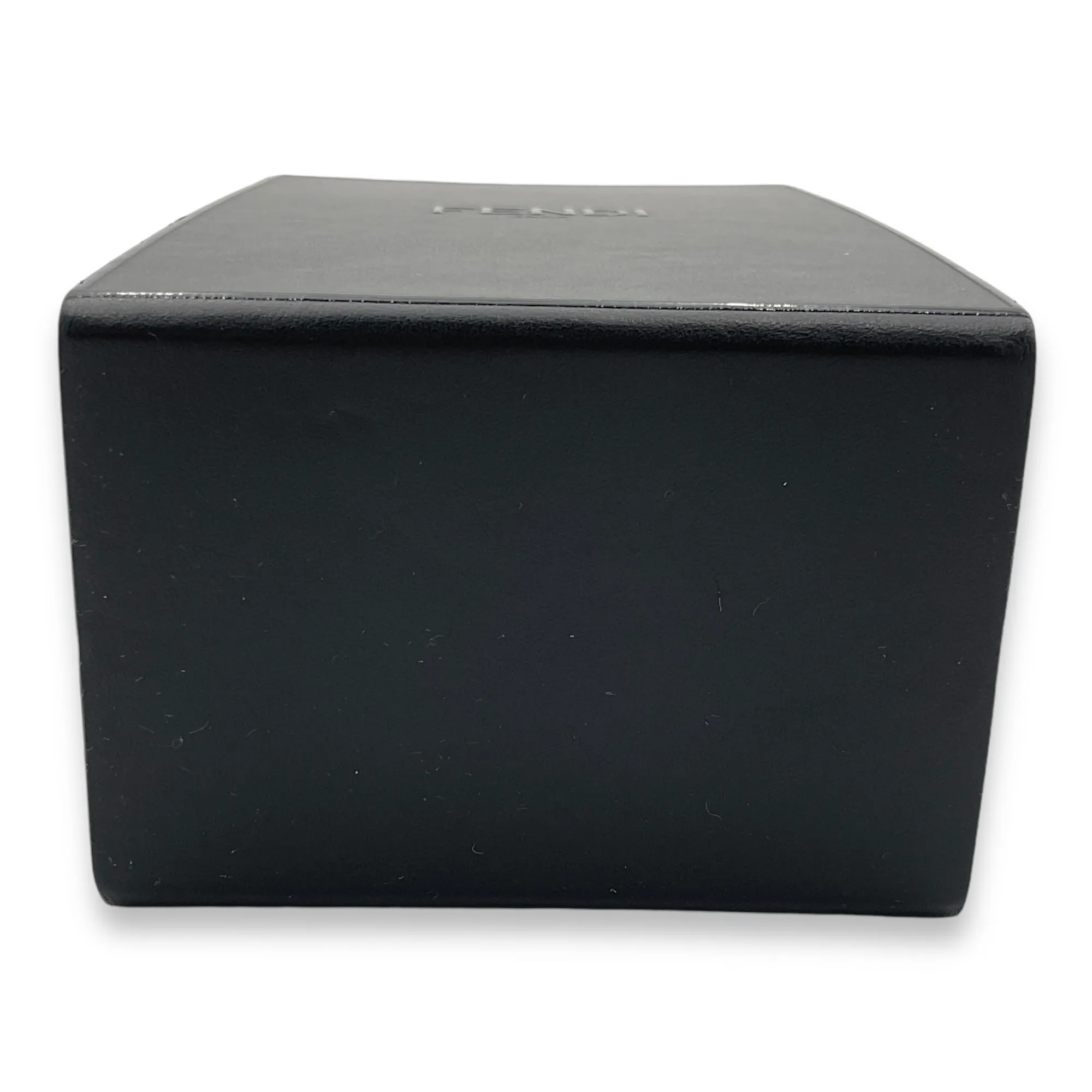 Box Crossbody Bag Black in Calfskin, Ruthenium hardware