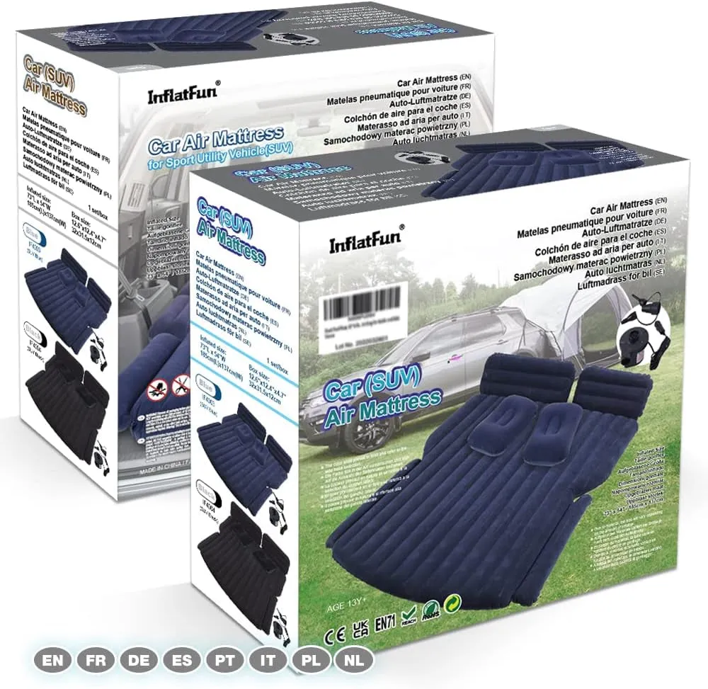 Car Bed for Back Seat