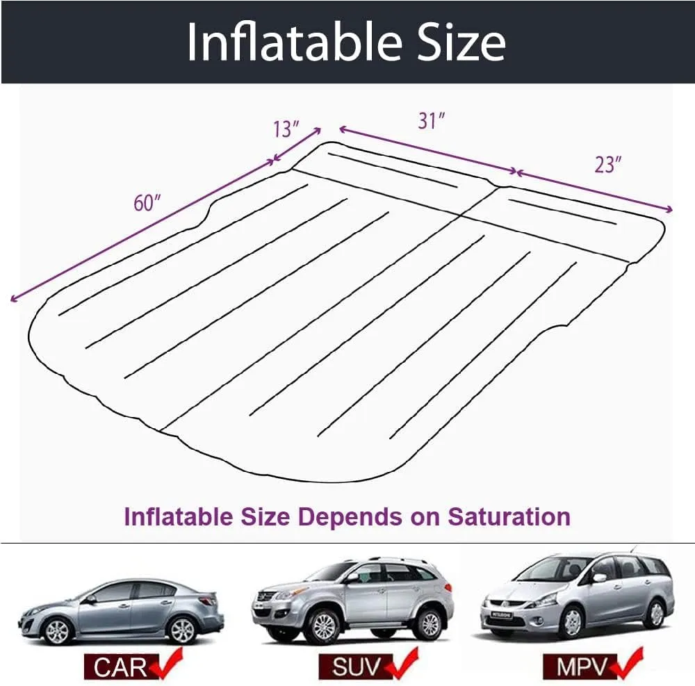 Car Bed for Back Seat