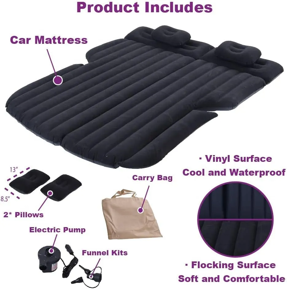 Car Bed for Back Seat