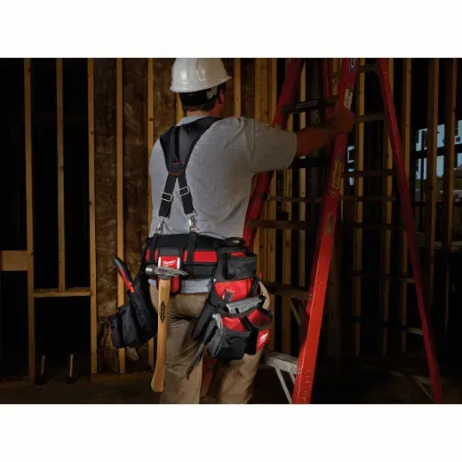 Contractor Work Belt - Milwaukee Contractor Work Belt w/ Suspension Rig, 48-22-8120