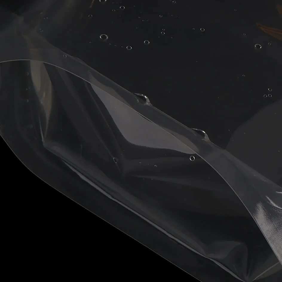 Foldable Transparent Stand-Up Plastic Beer Juice Milk Bag for Outdoor Camping Hiking - Portable Water Bags