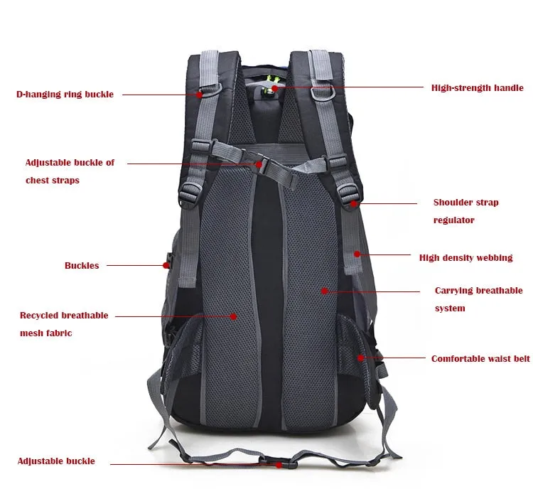 Free Knight 50L Outdoors Hiking Climbing Bag