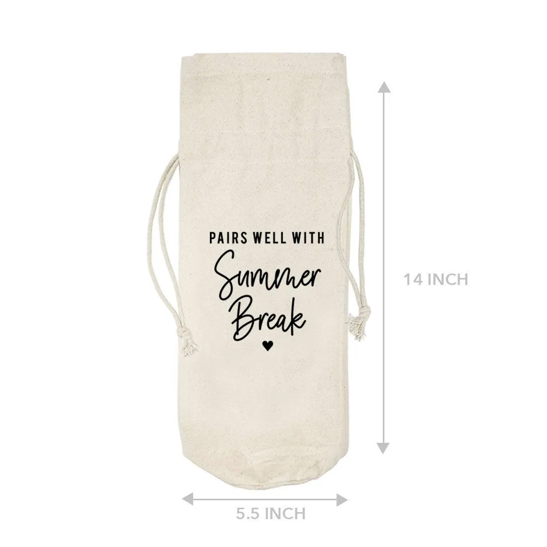 Funny Teacher Gifts Canvas Wine Bag