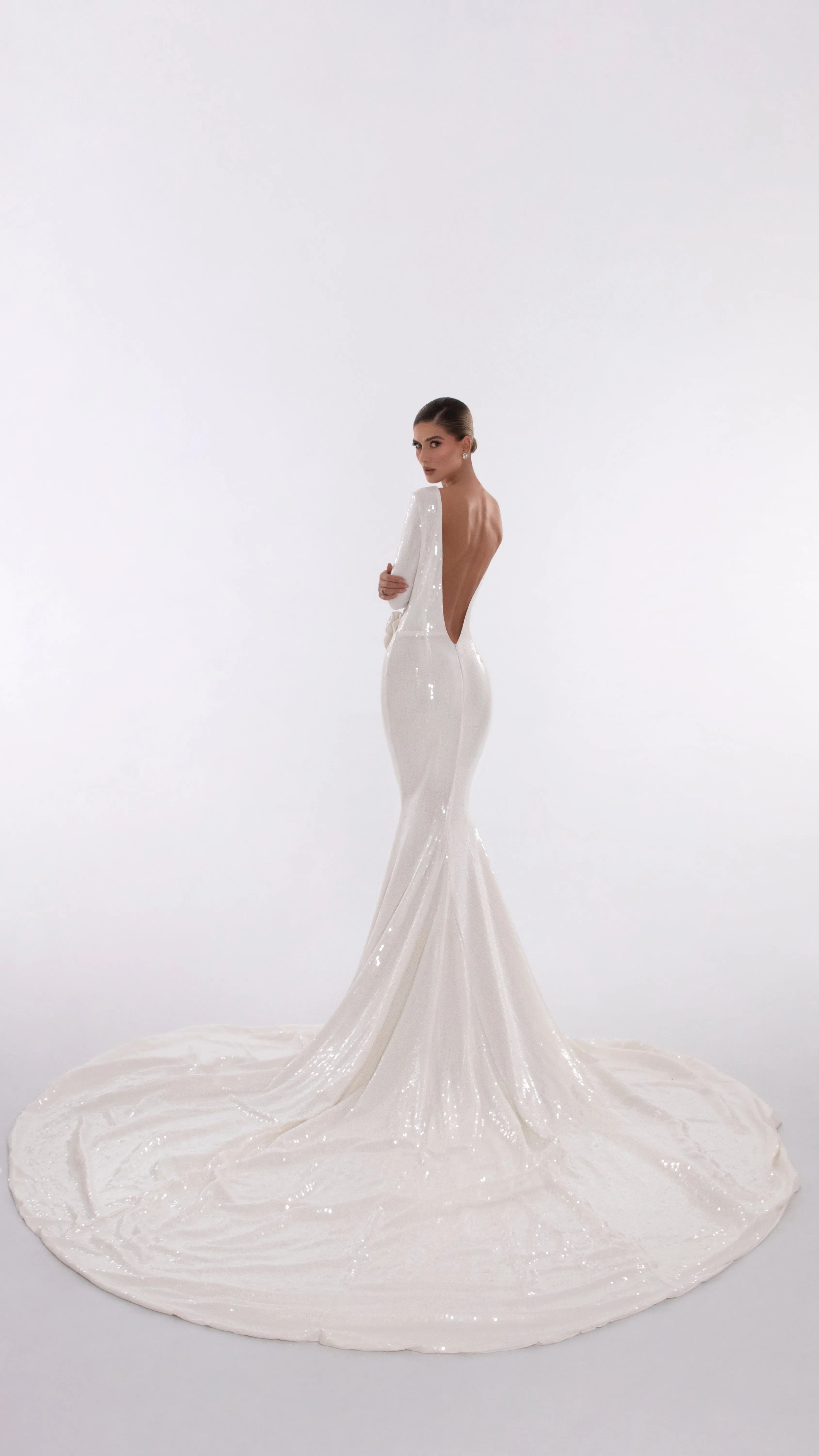 Glamorous Sequin Evening Gown