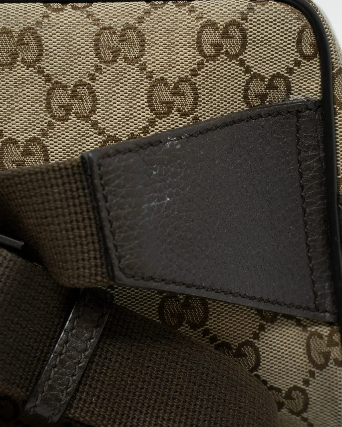 Gucci Beige Canvas GG Belt Bag - AGL1808