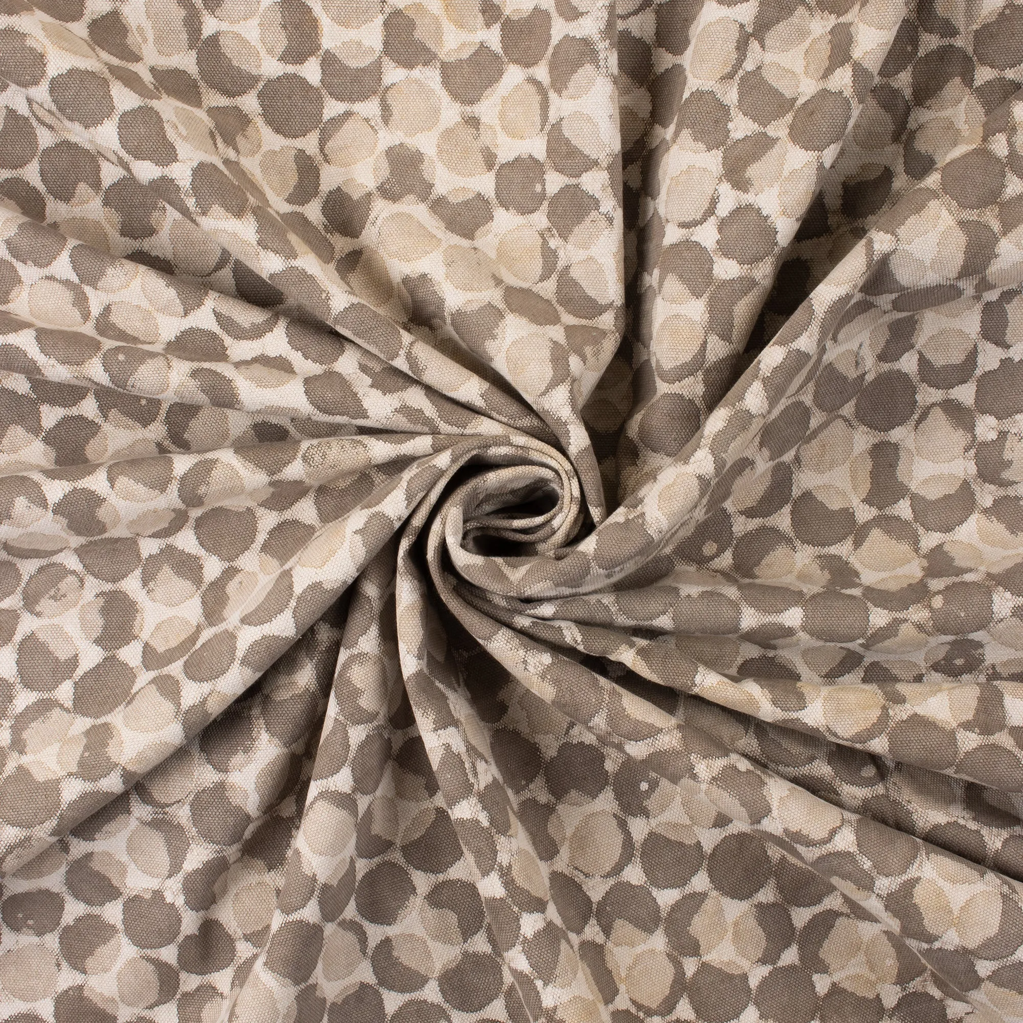 Hand Block Print Kashish Apostate Canvas Fabric For Bags