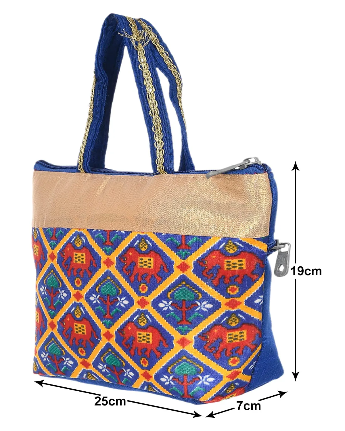 Heart Home Women's 54HH04037 (Blue & Yellow)