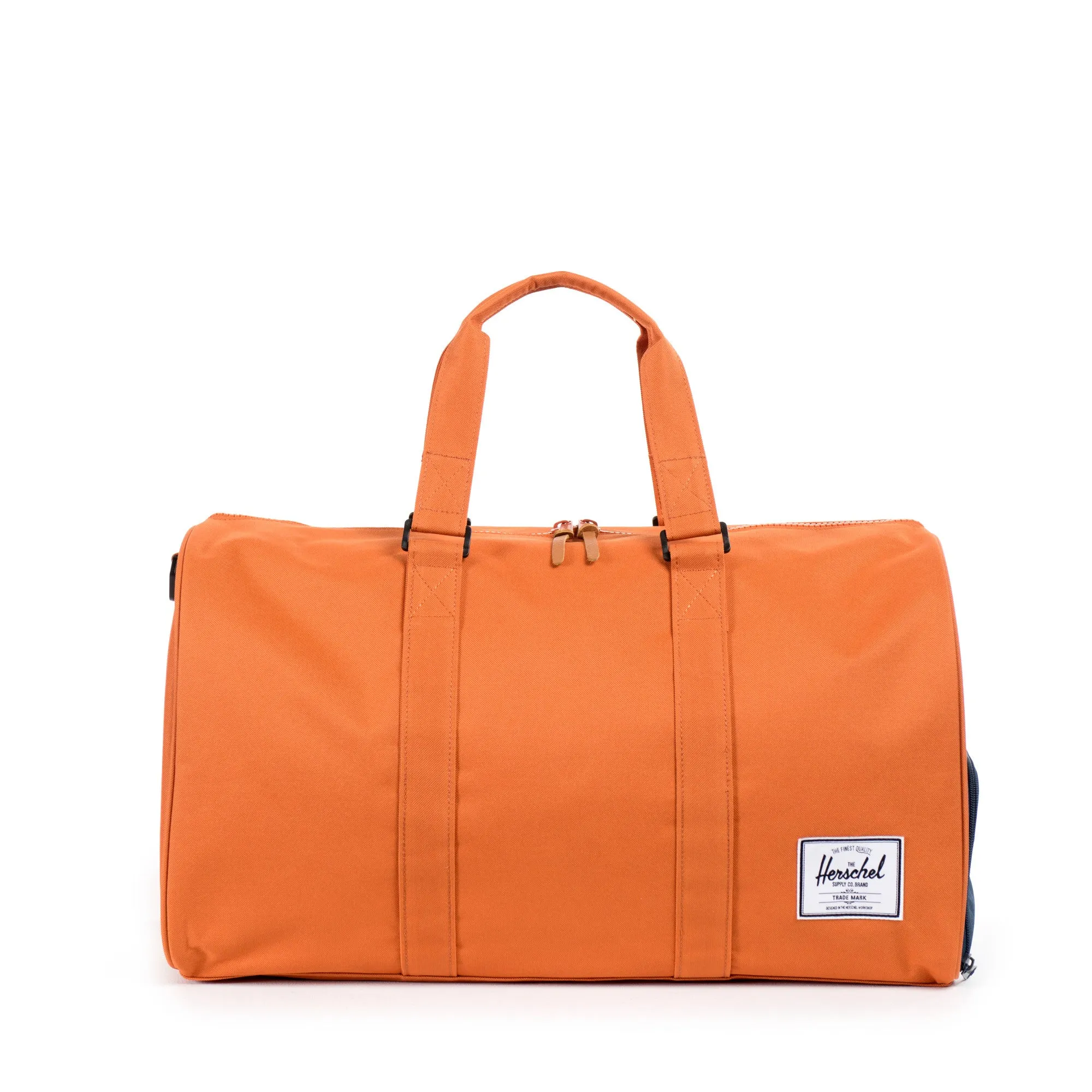 Herschel Supply Novel Duffel Bag - Carrot & Navy
