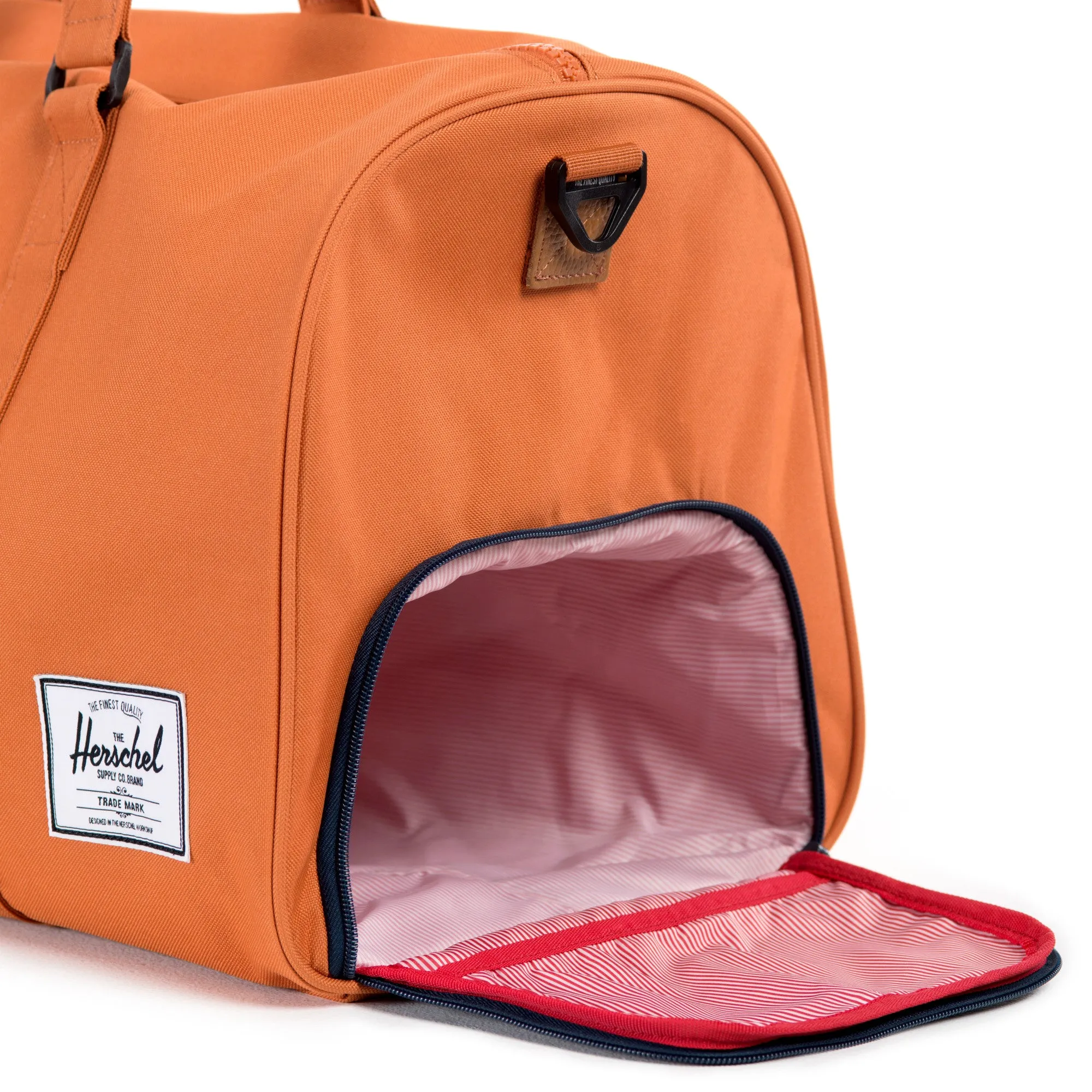 Herschel Supply Novel Duffel Bag - Carrot & Navy