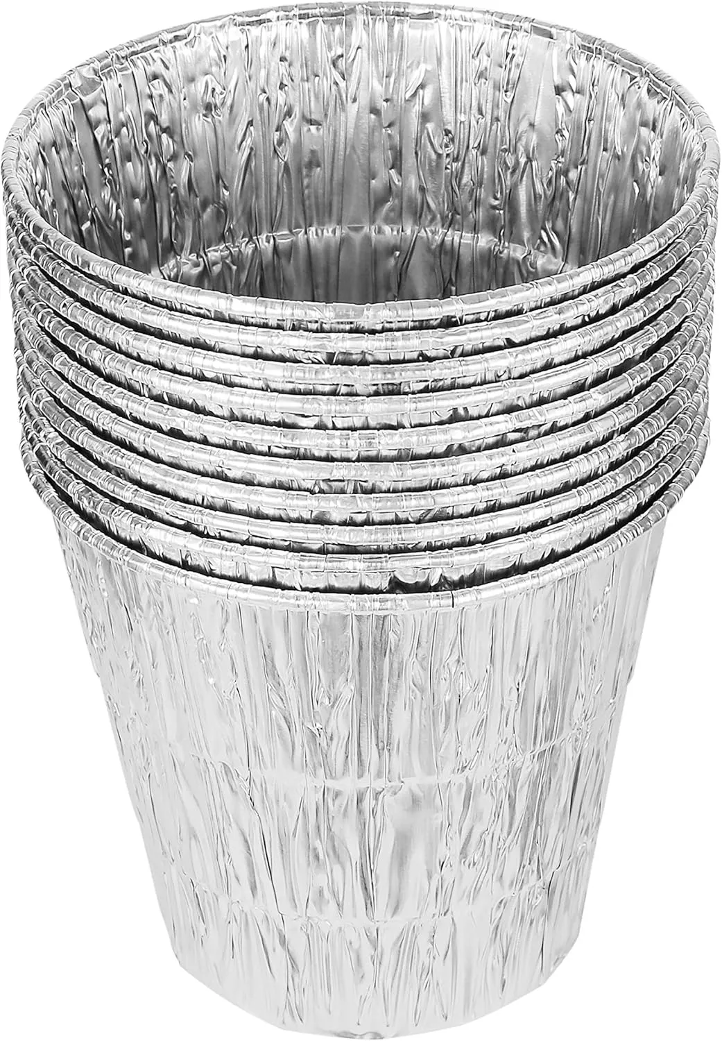 Kingsford Disposable Drip Bucket Liners, 10 Count | Aluminum Drip Bucket Liners, Disposable Bucket Liners for BBQ and Grill Grease Bucket Liners for Grilling | Easy Cleanup from Kingsford Grilling