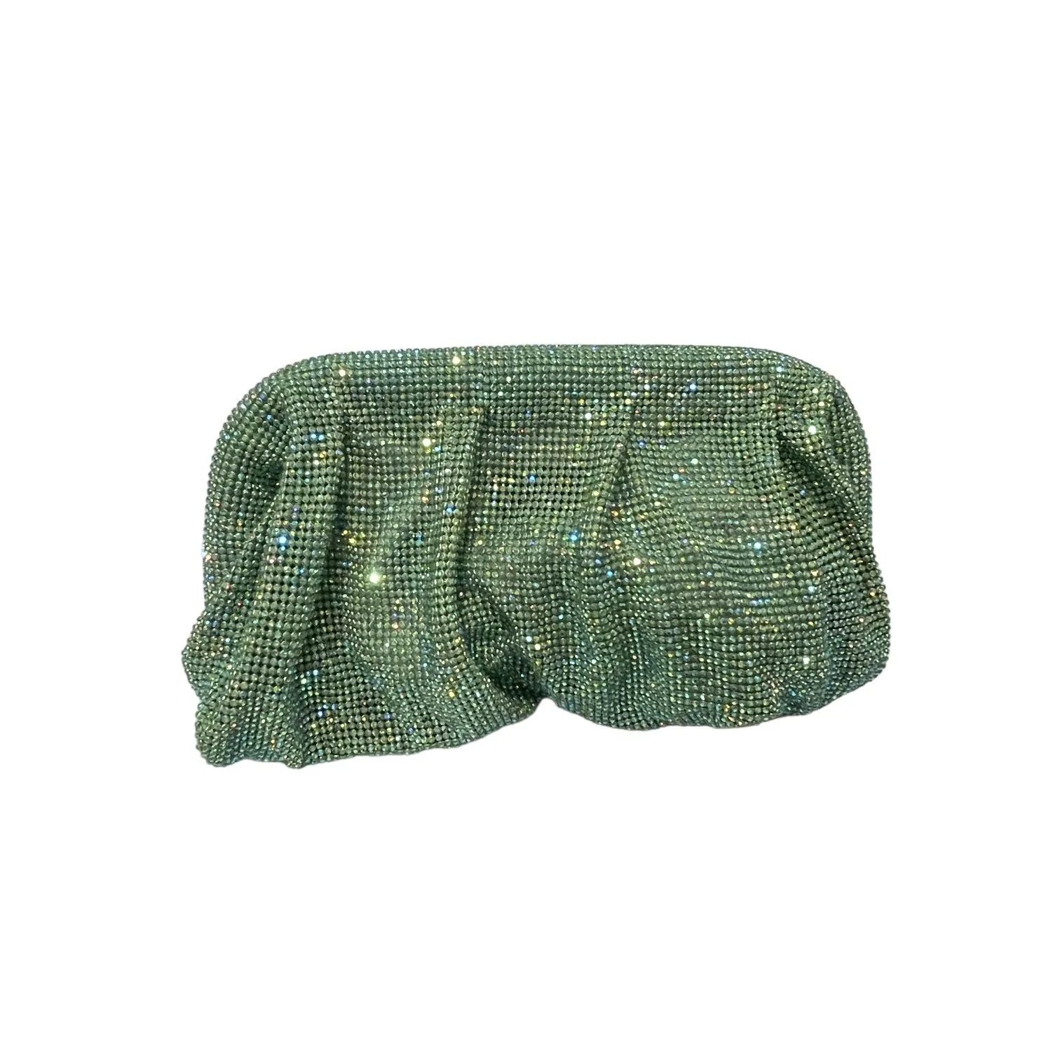 Liquid  Rhinestone Dressy Clutch