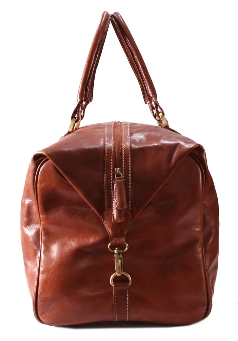 Nuvo Plymouth Carry on Duffel Bag | Cappucino