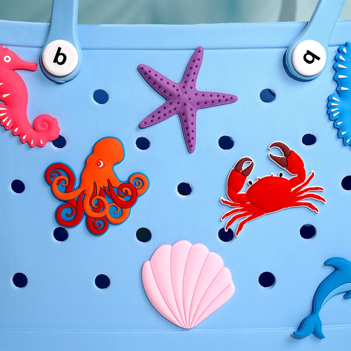Owllaser Octopus Charm for Handbags, Accessories for Bogg Bags