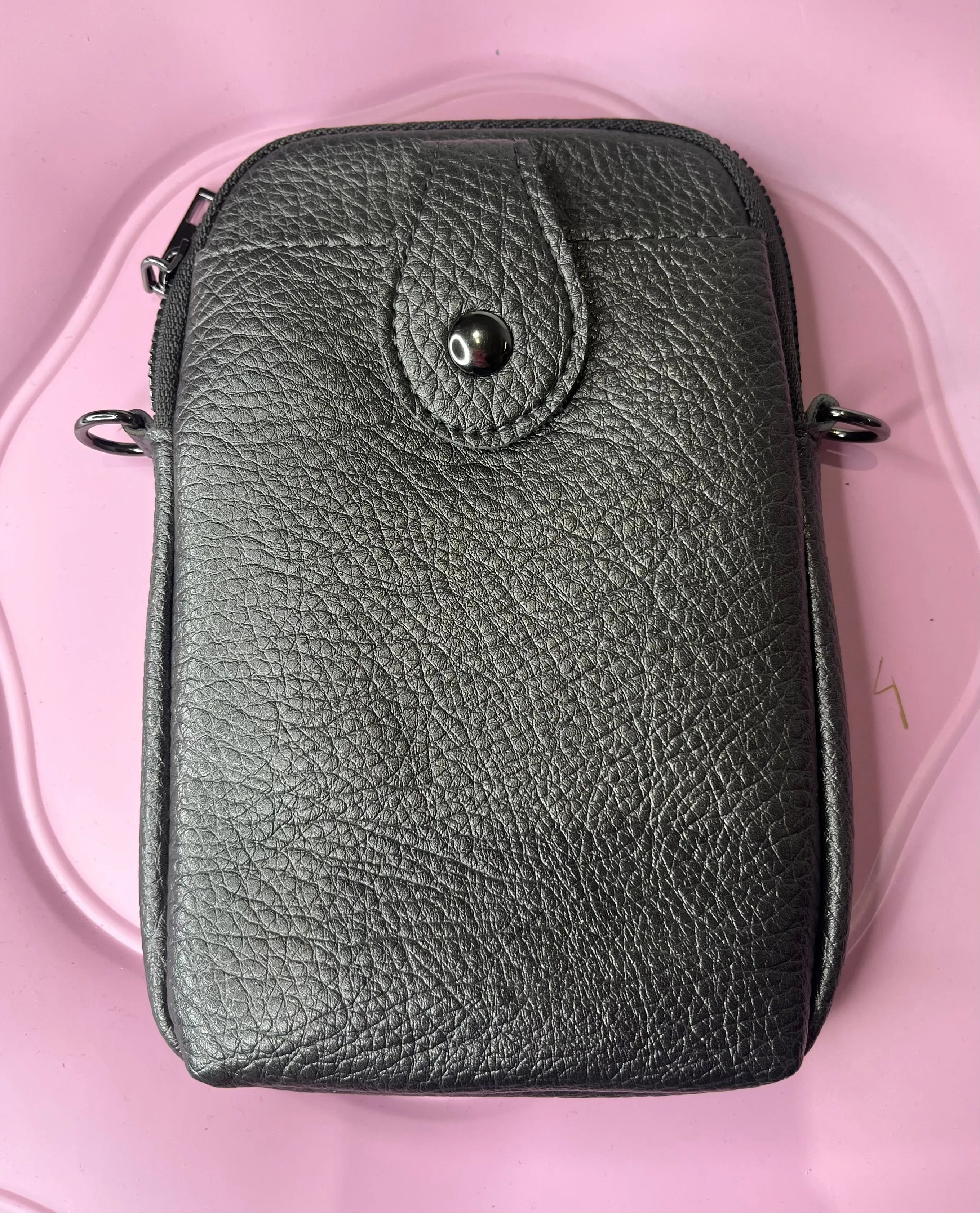 Pouch Bag / Gunmetal Grey
