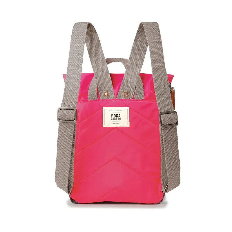 Roka Backpack Canfield B Small Sparkling Cosmo Recycled Nylon
