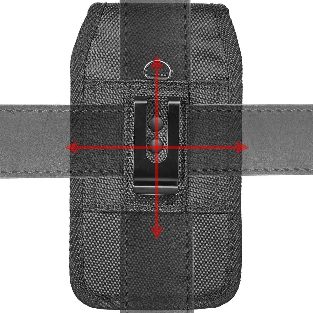 Rugged Heavy Duty Cell Phone Carrying Holder Belt Clip Holster Case Pouch for Google Pixel 9, 9 Pro, 8a, 8 Pro