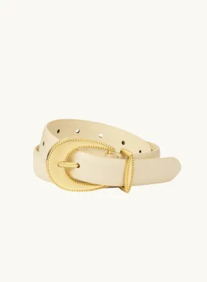 Sancia Mazara Belt in ECRU