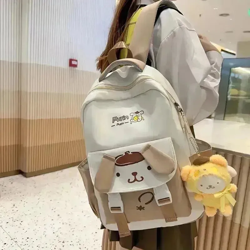 Sanrio Kuromi Cinnamoroll Kawaii School Bag