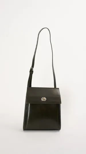 Seed Satchel in Peat Green