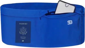 StashBandz Running Belt for Women & Men  Money Belt with 4 Large Secure Pockets (1 Zippered) | Fanny Pack & Phone Holder for Running, Travel, Hiking, and Workouts