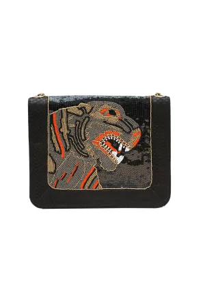 TIGER SATCHEL GREY