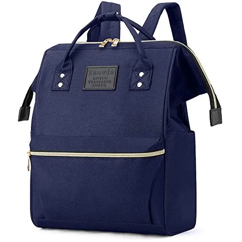 Tzowla College School Travel Casual Daypack Backpack purse for women Book Doctor Shopping Mini Bag Light Weight for Men Girls Boys Student Fit 14 inch Computer Netbook-Blue