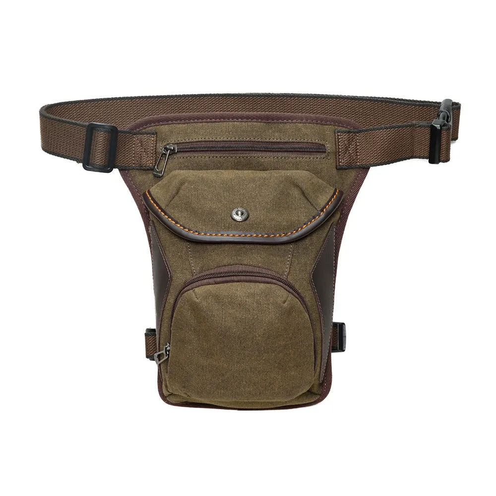 Vintage Leg Bag Men Women Cycling Motorcycling  Hiking Bag