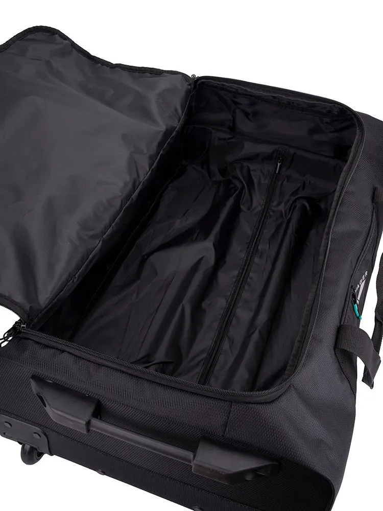 Voyager Trek Large 2-Wheel Trolley Duffel | Black